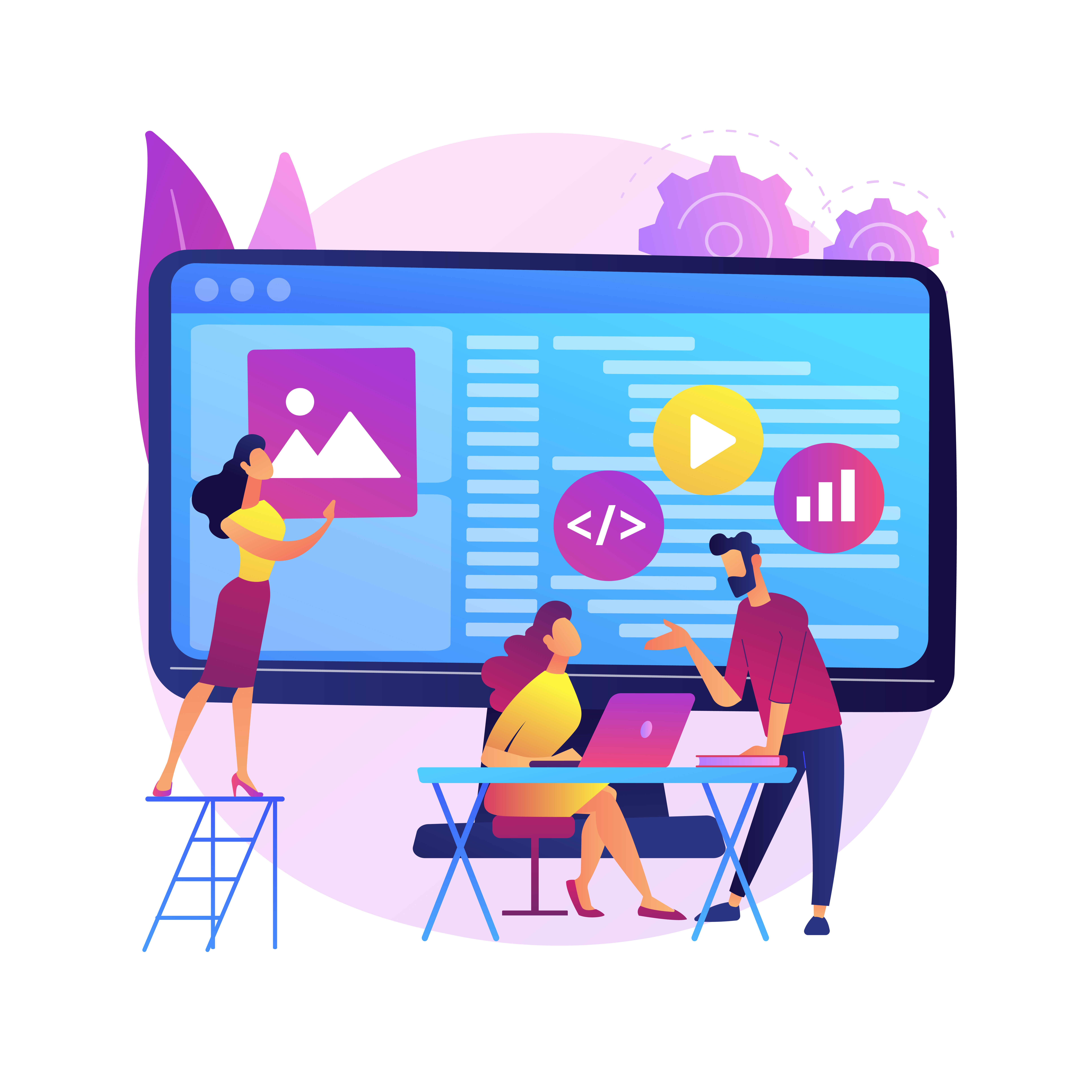 BrightCrest Digital workflow and design process
